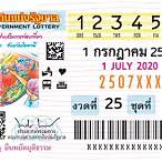 ใบตรวจหวย 16 กรกฎาคม 2563